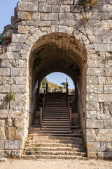 Ruins of Kaunos in Turkey.Ancient Lycian ruins