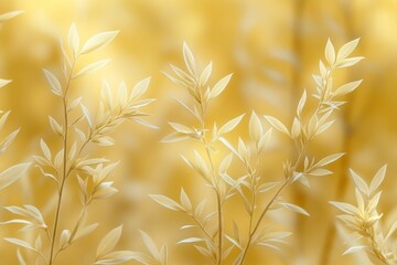 Close up of soft golden wheat field swaying in sunlight symbolizing growth warmth and the natural beauty of a serene peaceful environment