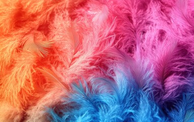 Fototapeta premium colorful feathers