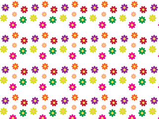 Seamless floral pattern background