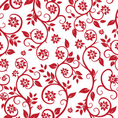 Seamless floral background
