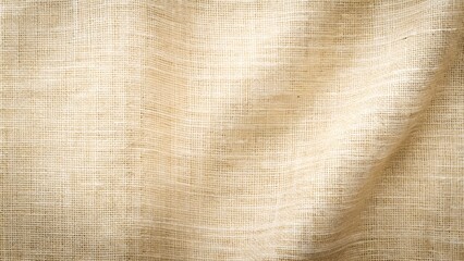 Subtle beige linen fabric background texture for textiles, crafts, and interior designs