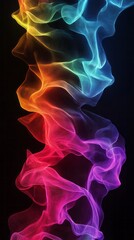 Obraz premium Vibrant Abstract Color Waves