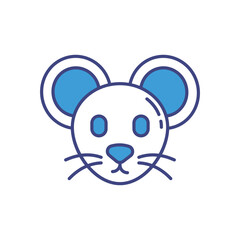 Mouse  vector icon stock illustration