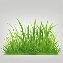 Obraz premium green grass illustration background