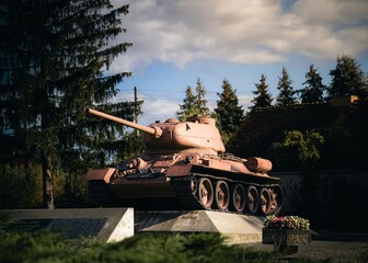 Panzer Denkmal Kienitz