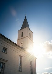 Kirche in der Sonne