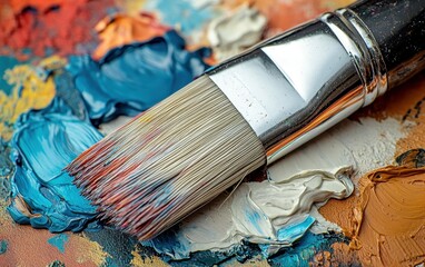 Obraz premium brush and paint