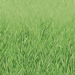 Obraz premium green grass illustration background