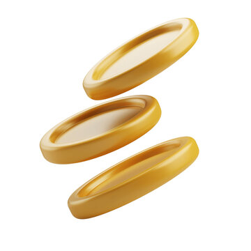 recommend clip art: Simplified 3d icon of gold stack metal coins clip art