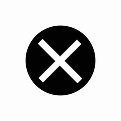 emergency stop icon sign vector