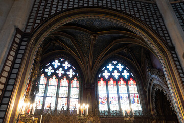 Fototapeta premium Gothic ornaments. Shot on several Gothic monuments in France. (Churchs and buildings)