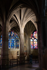 Fototapeta premium Gothic ornaments. Shot on several Gothic monuments in France. (Churchs and buildings)