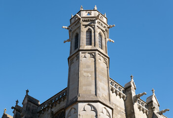 Gothic ornaments. Shot on several Gothic monuments in France. (Churchs and buildings)