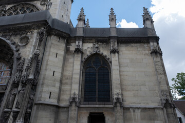 Gothic ornaments. Shot on several Gothic monuments in France. (Churchs and buildings)