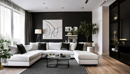 living room in a modern style