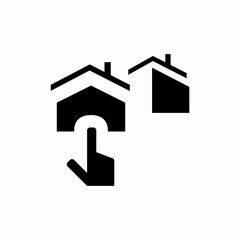 click house icon sign vector