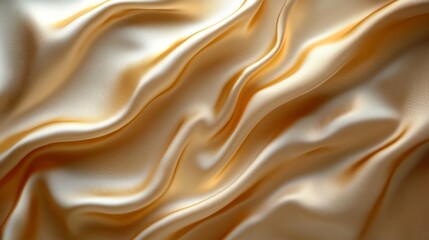 Golden Silk Waves