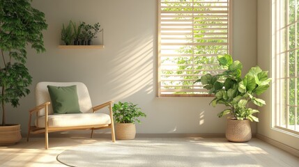 Cozy Minimalist Living Room