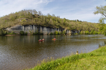 Dordogne river