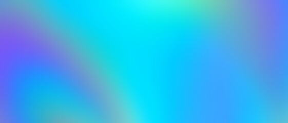 Creative abstract empty blur banner of bold blue color.