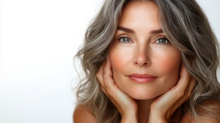 Obraz premium Portrait of a Serene Woman