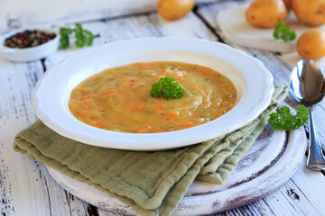 Cremige Kartoffelsuppe