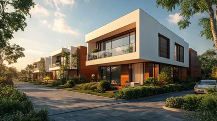 Fototapeta premium Modern Luxury Homes