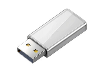 Flash Drive on a transparent background.