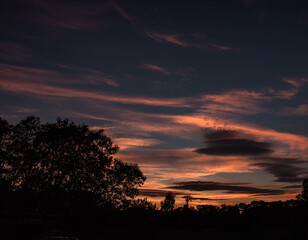 atardecer