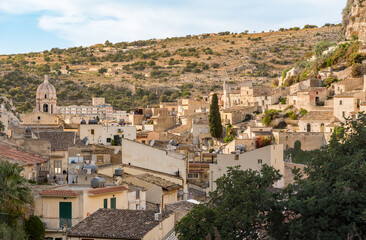 Obraz premium Around of the Scicli, the city of baroque, province of Ragusa, Eastern Sicily