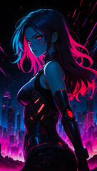 Beautiful Women From The Future Looking At You