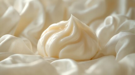 Obraz premium Serene Empty White Sign Paper with Soft Glow - Close-up Photography for Cozy Feel and Sharp Focus Background