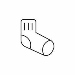 baby socks icon sign vector