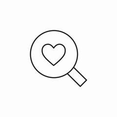 find love icon sign vector