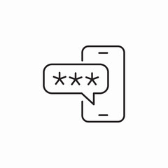 private message icon sign vector