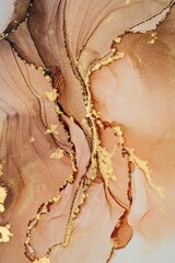 Original artwork photo of marble ink abstract art. High resolution photograph from exemplary original painting. Abstract painting was painted on HQ paper texture to create smooth marbling pattern.