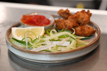 extravagant cuisine, restaurant small plate menu 