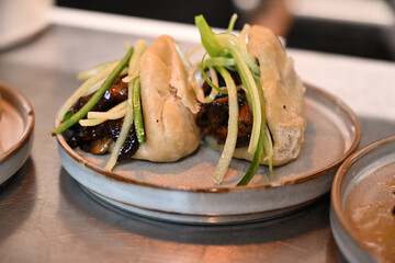 extravagant cuisine, restaurant small plate menu 