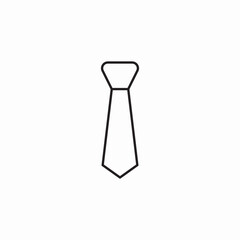 tie business accessory icon sign vector