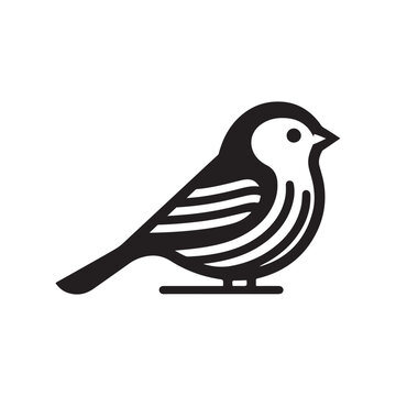 recommend clip art: Stunning Finch Silhouette Vector Icons - Ready for Instant Download