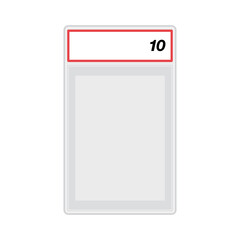 Card Grading, Card Grading Case, Card Case, Collectable Card Case, Card Collection, Card Collecting Grading, Professional Grading, Vector Illustration Background
