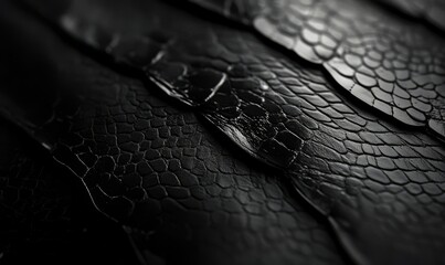 Black dark snakeskin, integument luxury abstract snake skin dark wallpaper, luxury minimalistic product background