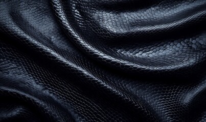 Black dark snakeskin, integument luxury abstract snake skin dark wallpaper, luxury minimalistic product background