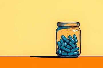 Mockup of medical pillows for healthcare, featuring a soft design on a plain background, ideal for product promotion and medical visuals.