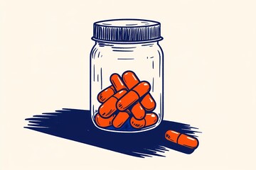 Mockup of medical pillows for healthcare, featuring a soft design on a plain background, ideal for product promotion and medical visuals.