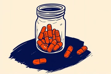 Mockup of medical pillows for healthcare, featuring a soft design on a plain background, ideal for product promotion and medical visuals.