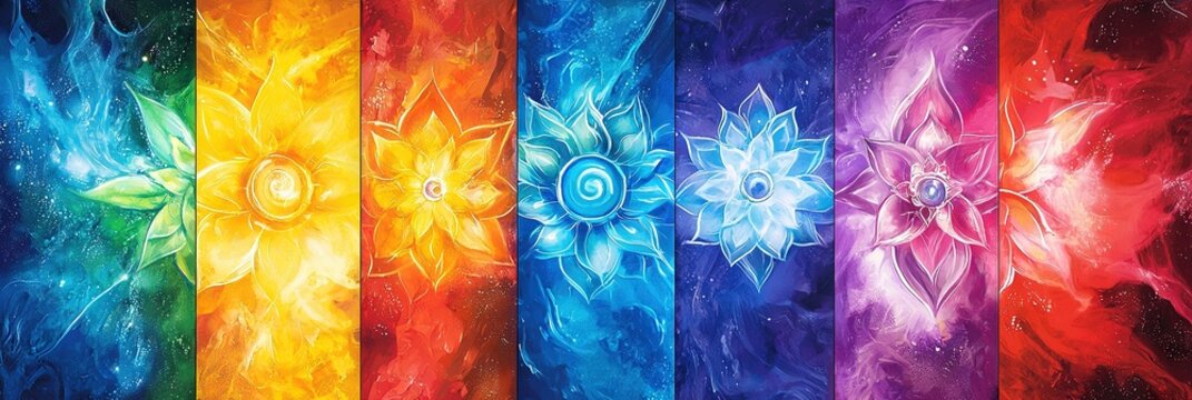 Chakras and karma concept