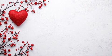 certificate with Valentines theme, empty in the middle of the certificate, 