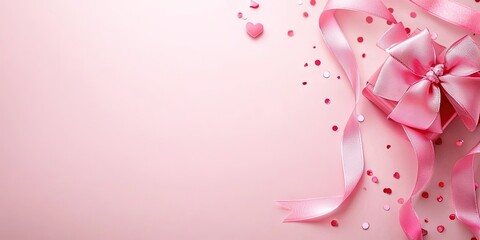 certificate with pink Christmas theme, empty in the middle of the certificate,